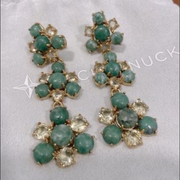 Tuckernuck Green Atrium Earrings - Picture 2 of 3